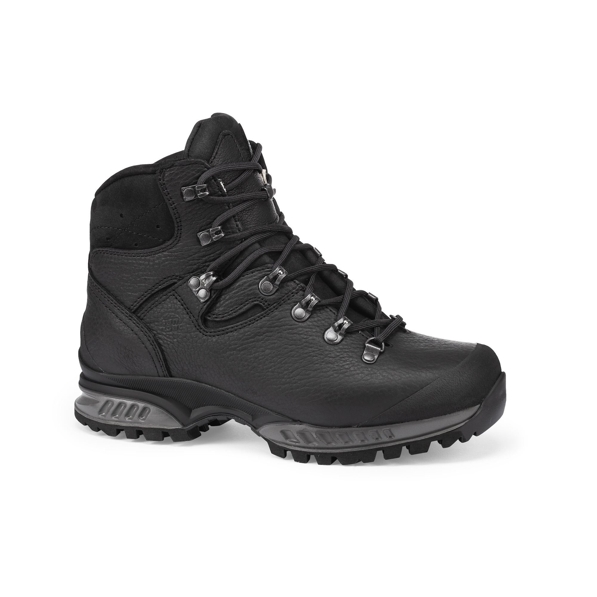 Hanwag Men's Lhasa II Yak Boots Black/Deep Grey XBKYC8359